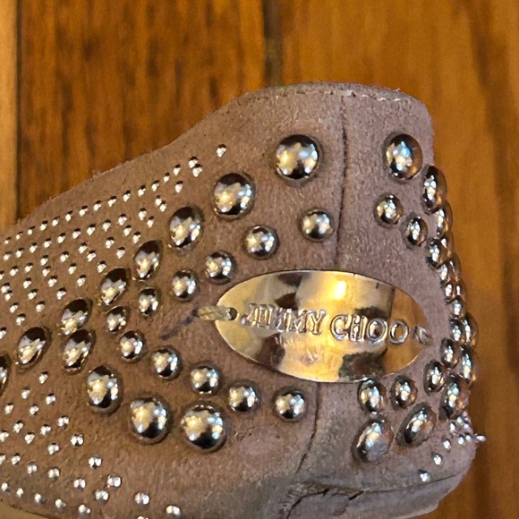Jimmy Choo Suede Studded Ballet flats, size 37.5 - Picture 11 of 12